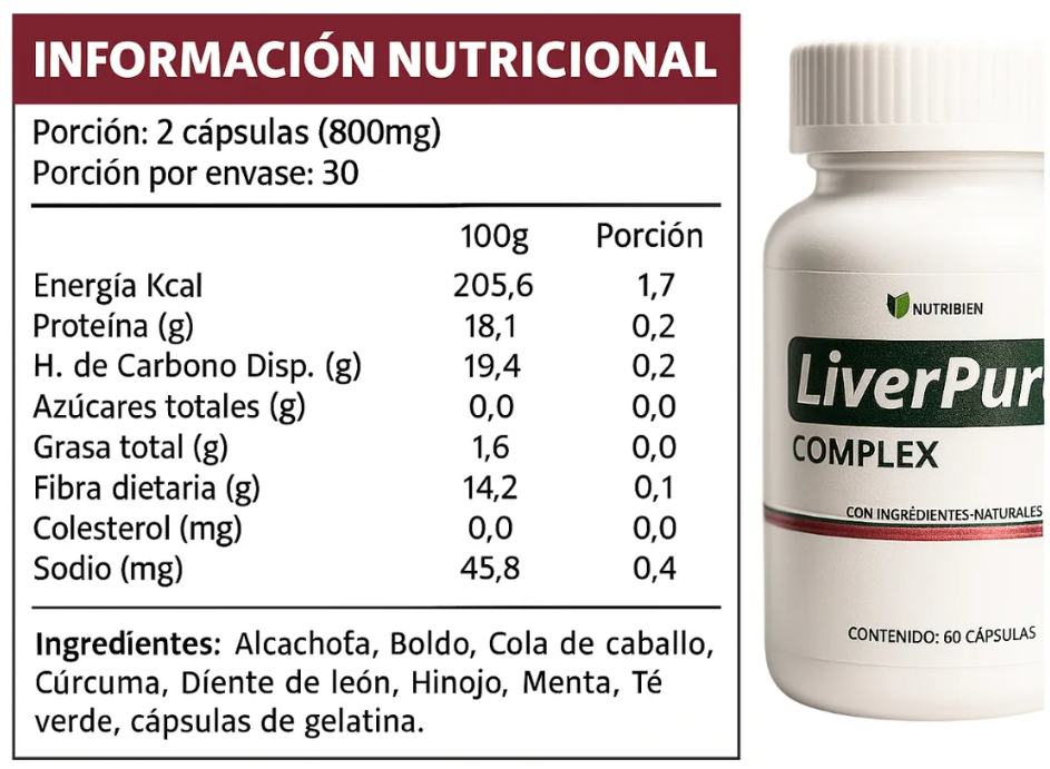 Suplemento de origen natural