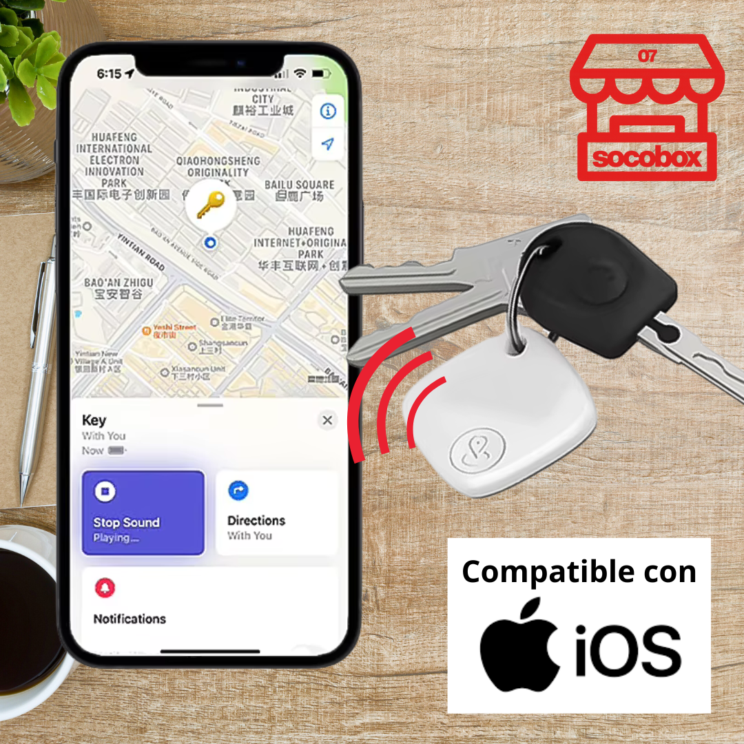 Localizador GPS Rastreador para iPhone/iOS
