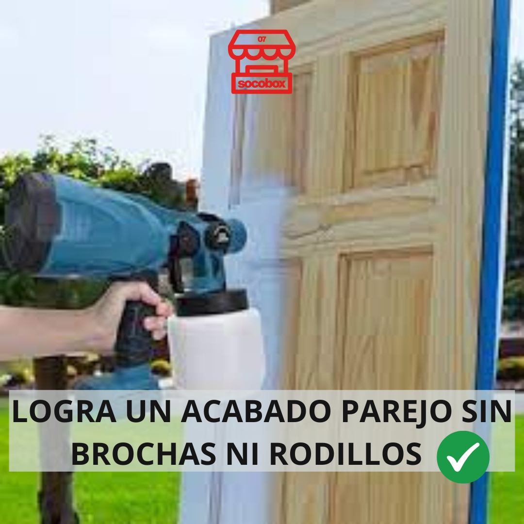 Pistola pintura inalámbrica